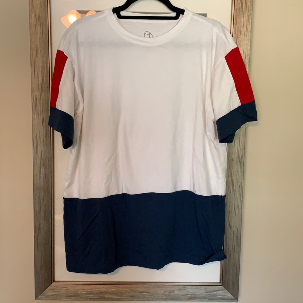 Color block T-shirt